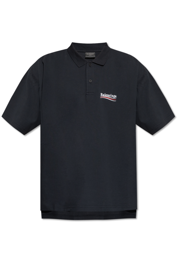 Balenciaga Polo with embroidered logo