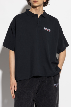 Balenciaga Polo with embroidered logo