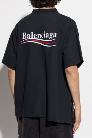 Balenciaga Polo with embroidered logo