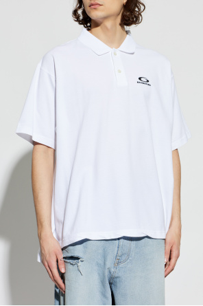 Balenciaga Polo with embroidered logo