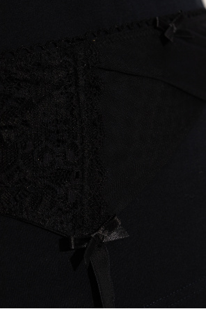 Balenciaga T-shirt with lace insert