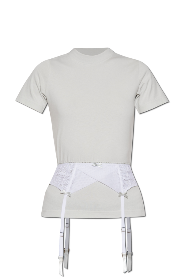 T-shirt with lace insert, zdjęcie 1 T-shirt with lace insert od Balenciaga