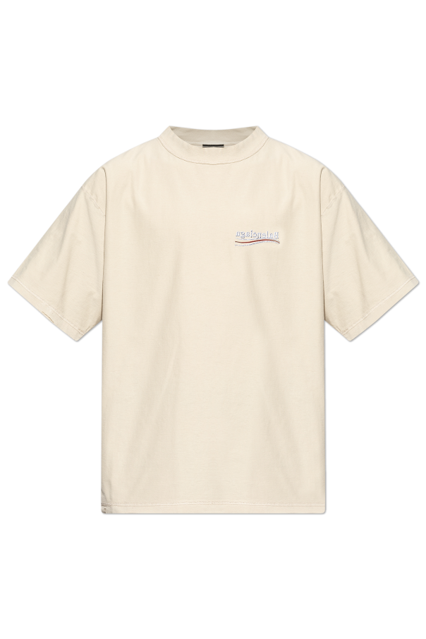 Balenciaga T-shirt with vintage effect