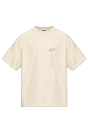 T-shirt with vintage effect