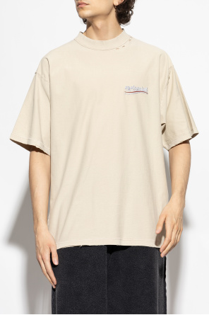 Balenciaga T-shirt with vintage effect