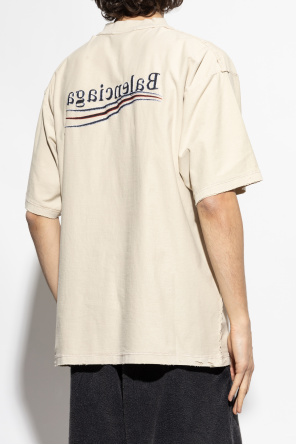 Balenciaga T-shirt with vintage effect