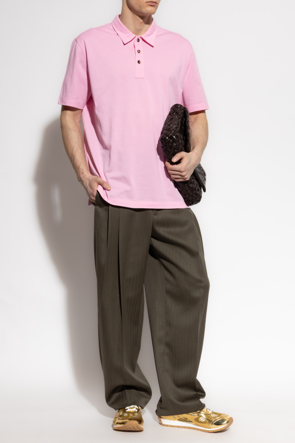 Bottega Veneta Polo mit Logo