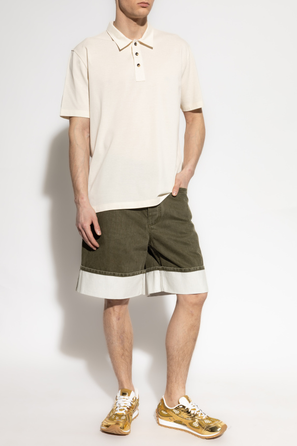 Bottega Veneta Polo con logo