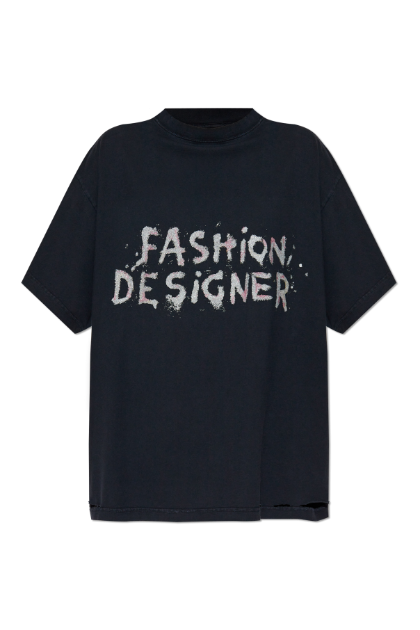 T-shirt with vintage effect, zdjęcie 1 T-shirt with vintage effect od Balenciaga