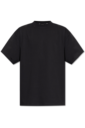 T-shirt with `vintage` effect