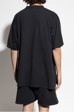 Balenciaga Camiseta con parche en la manga