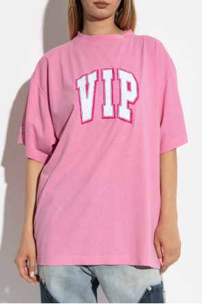 Balenciaga T-Shirt mit Vintage-Effekt