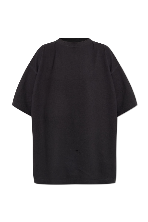 T-shirt with a vintage effect od Balenciaga
