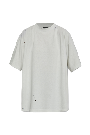 T-shirt with a vintage effect