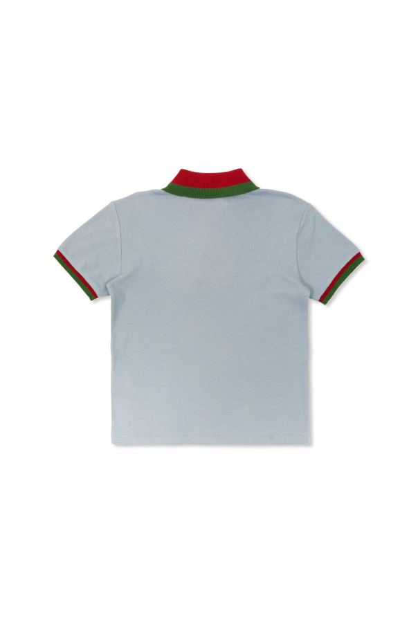 Gucci Kids Baumwoll-Poloshirt