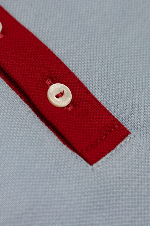Gucci Kids Baumwoll-Poloshirt