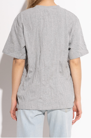 Bottega Veneta Camiseta con efecto arrugado