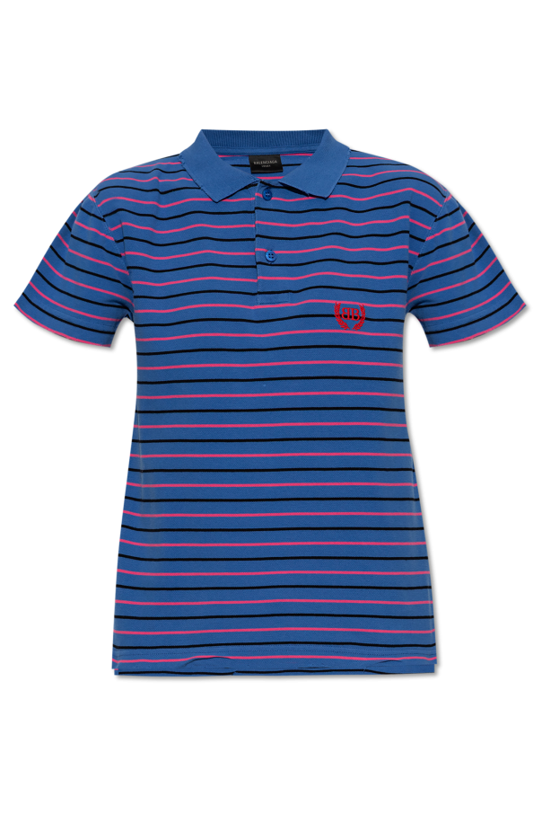 Polo with stripe pattern, zdjęcie 1 Polo with stripe pattern od Balenciaga