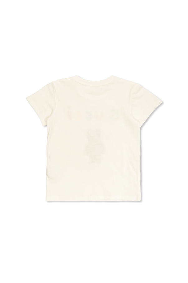 Gucci Kids T-shirt z kolorowym nadrukiem