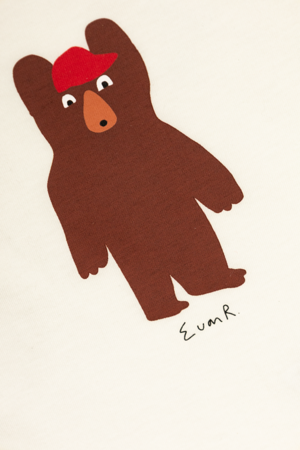 Gucci Kids T-shirt z kolorowym nadrukiem