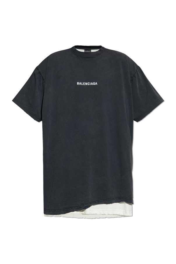 T-shirt with logo, zdjęcie 1 T-shirt with logo od Balenciaga