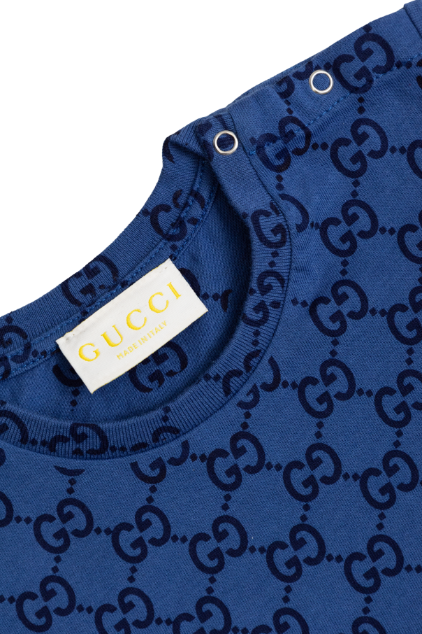 Gucci Kids T-Shirt mit Monogramm