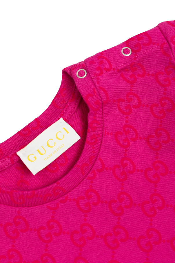 Gucci Kids Camiseta con monograma