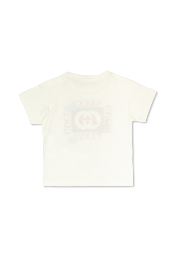 Gucci Kids T-shirt z logo