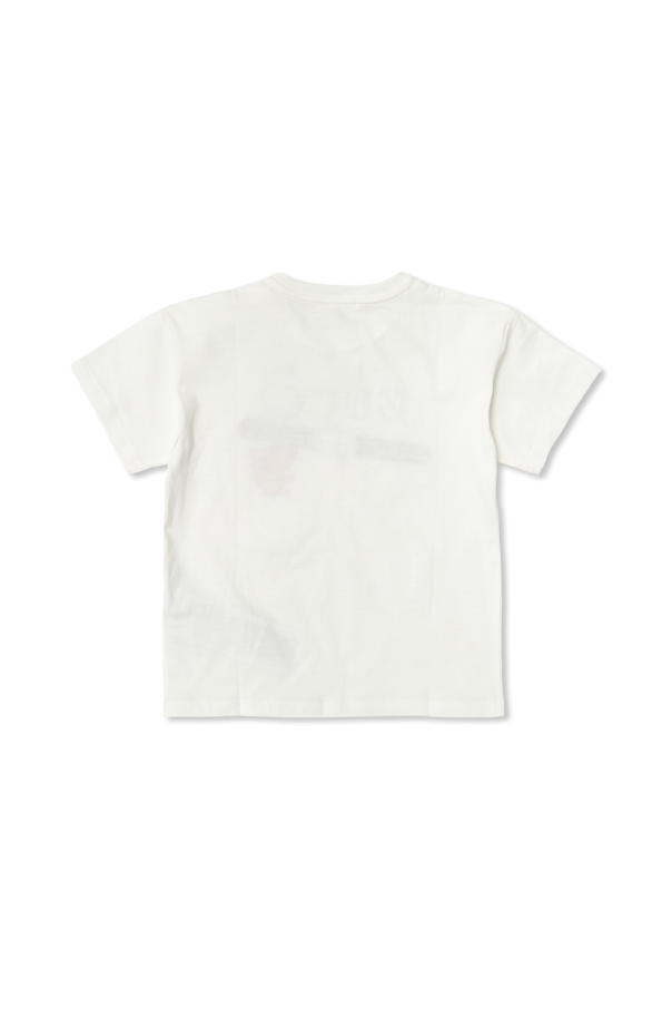 Gucci Kids Camiseta con estampado colorido