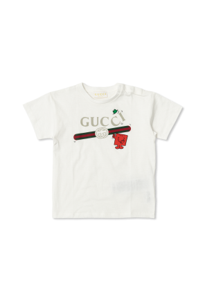 T-shirt with colorful print