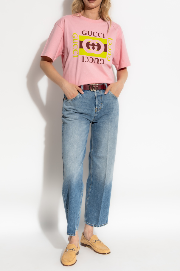Gucci Camiseta de tipo oversize