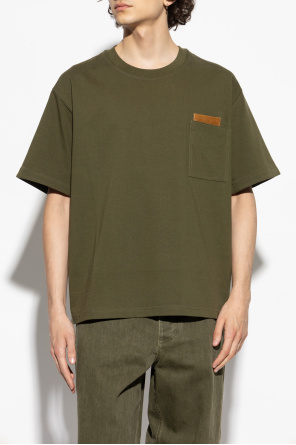 Bottega Veneta T-shirt z kieszenią