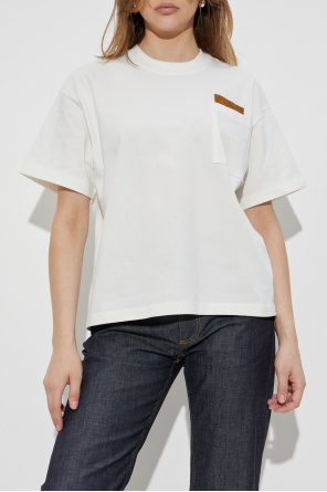 Bottega Veneta Camiseta con bolsillo