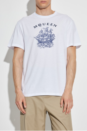 Alexander McQueen T-Shirt mit Aufdruck