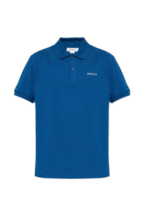 Polo with logo od Alexander McQueen