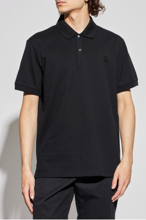 Alexander McQueen Polo mit schimmernder Applikation