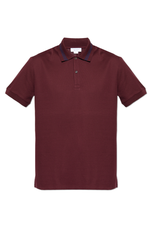Cotton polo od Alexander McQueen