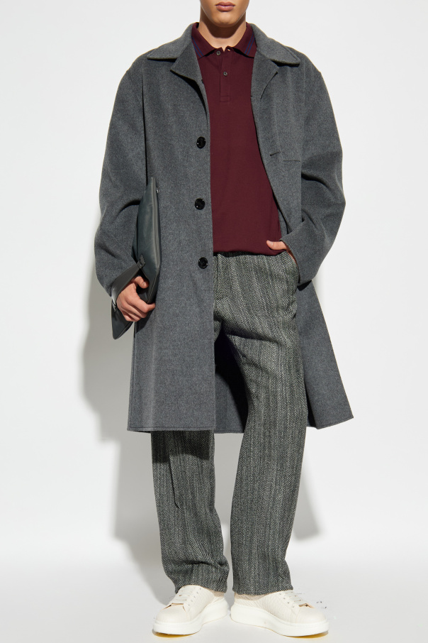 Alexander McQueen Polo de algodón