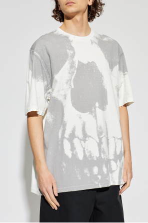 Alexander McQueen T-shirt z charakterystycznym motywem czaszki