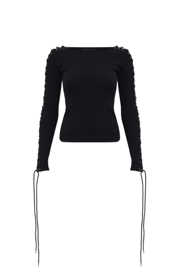 Ribbed long-sleeve top od Balenciaga