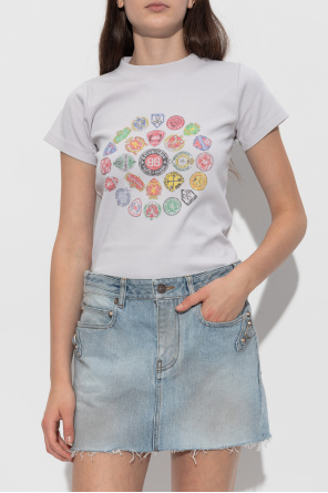 Balenciaga T-shirt with colorful print