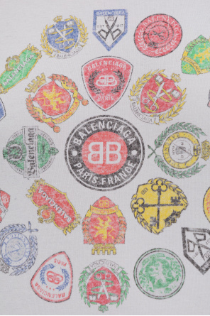 Balenciaga T-shirt with colorful print