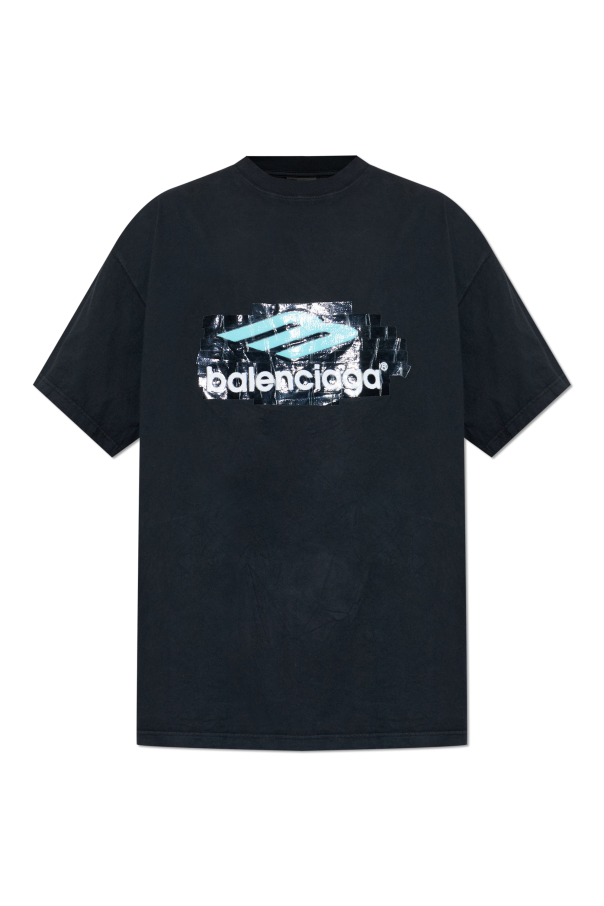 T-shirt with print od Balenciaga
