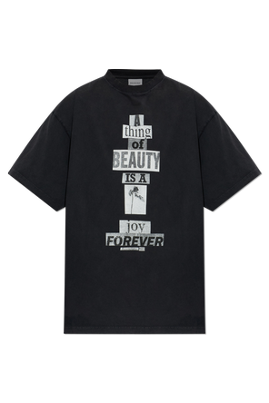 Balenciaga Printed Oversized T-Shirt