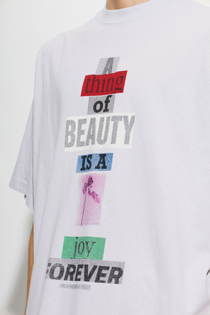 Balenciaga Printed Oversized T-Shirt