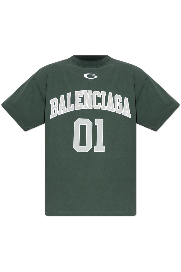 T-shirt with logo, zdjęcie 1 T-shirt with logo od Balenciaga