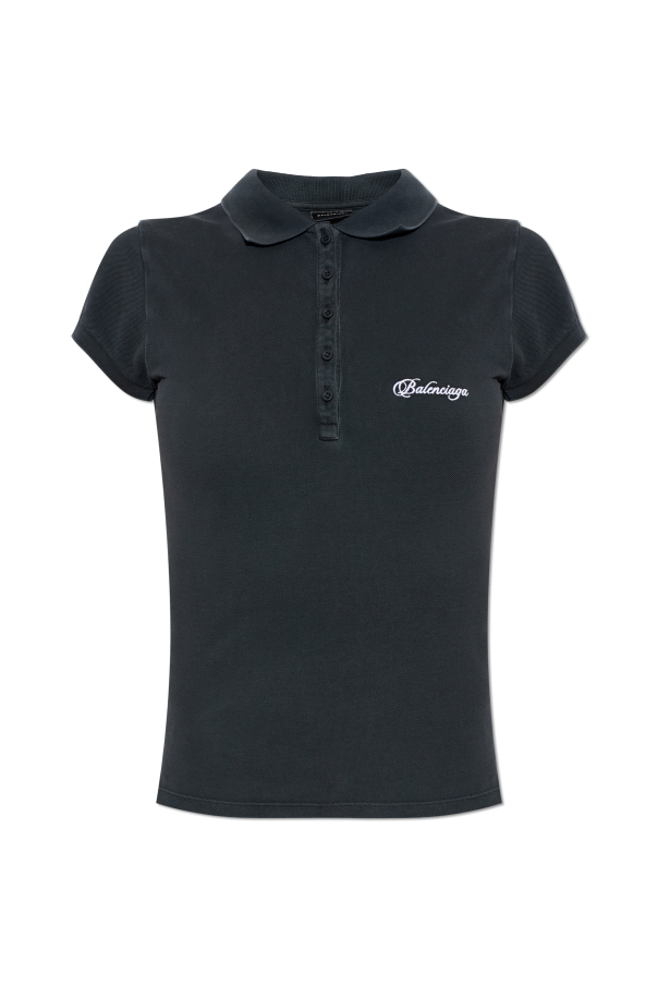 Cotton polo od Balenciaga