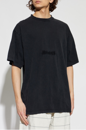 Balenciaga Camiseta con logo bordado
