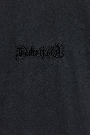 Balenciaga Camiseta con logo bordado