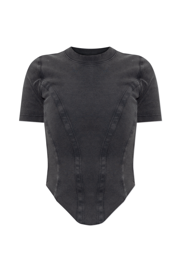 Top with an asymmetric hem od Balenciaga